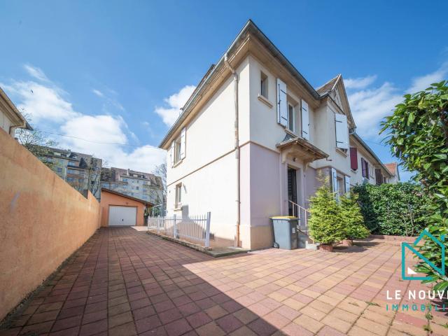 Maison familiale avec jardin à Mulhouse