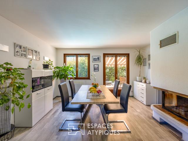 Maison familiale avec jardin arboré