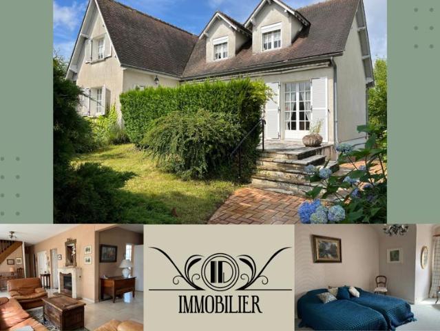 Maison familiale avec jardin arboré