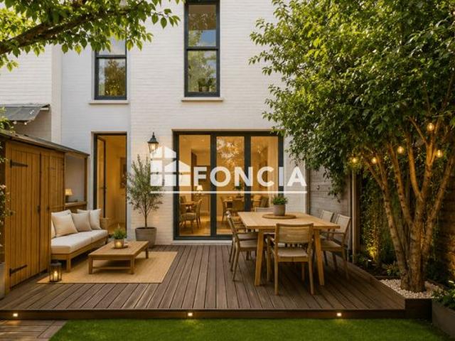 Maison familiale avec jardin et double parking