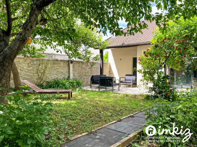 Maison familiale avec jardin, proche métro