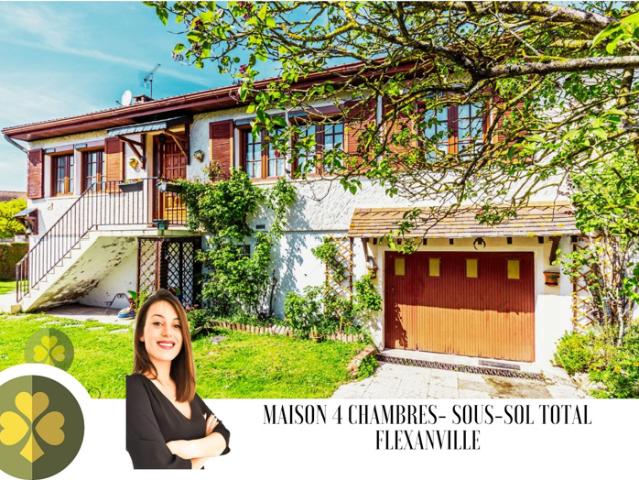 Maison familiale avec sous sol total Flexanville Yvelines