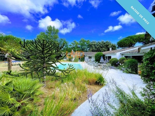 Maison familiale avec piscine chauffée – Proximité plage