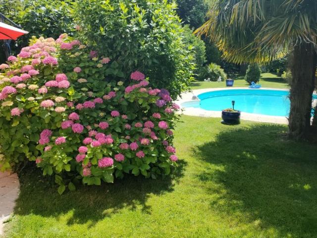 Maison familiale avec piscine et grand jardin plein sud