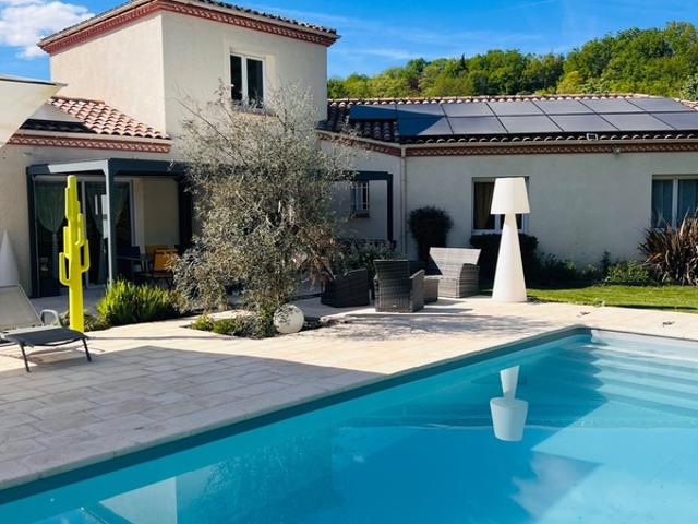 Maison familiale avec piscine – Le Lédat 47300 Sud ouest
