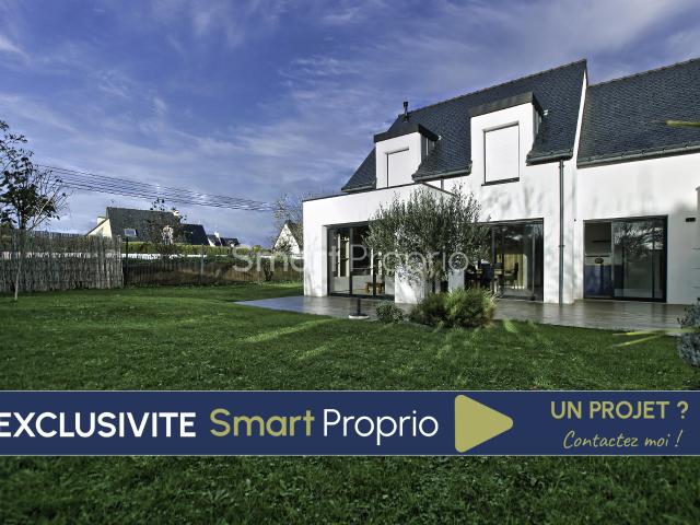 Maison familiale BBC 2024 avec suite parentale, jardin et garage Névez 29