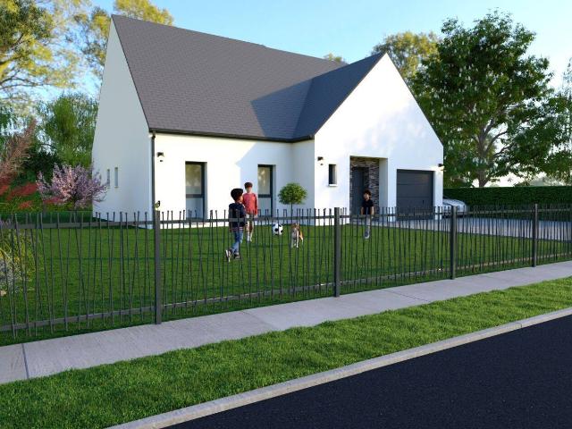 Maison familiale de 103 m² avec terrain à FAY AUX LOGES 45
