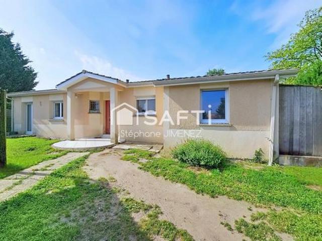 Maison familiale de 123 m² sur parcelle de 800 m²