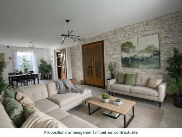 Maison familiale de 134 m² avec son terrain de plus de 900 m²