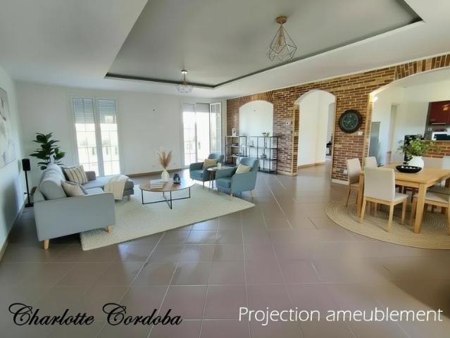 Maison familiale de 233 m² avec appartement indépendant – 20. 233m² Feugarolles