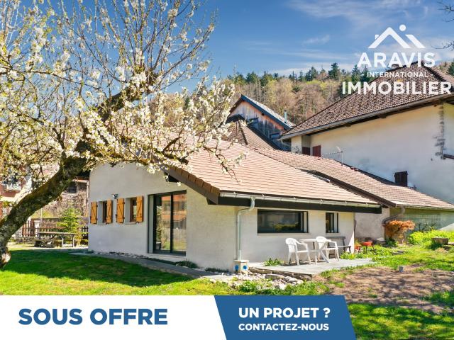 Maison familiale de 4 chambres 109m² Faverges Seythenex