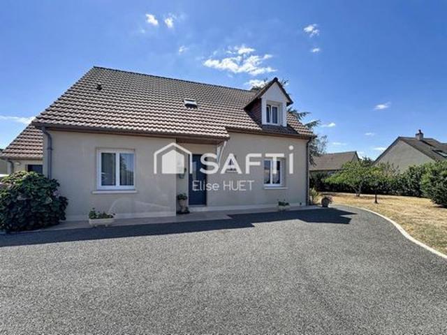 Maison familiale parfaitement entretenue – 129 m² habitables sur un magnifique terrain paysagé de 2 000 m²