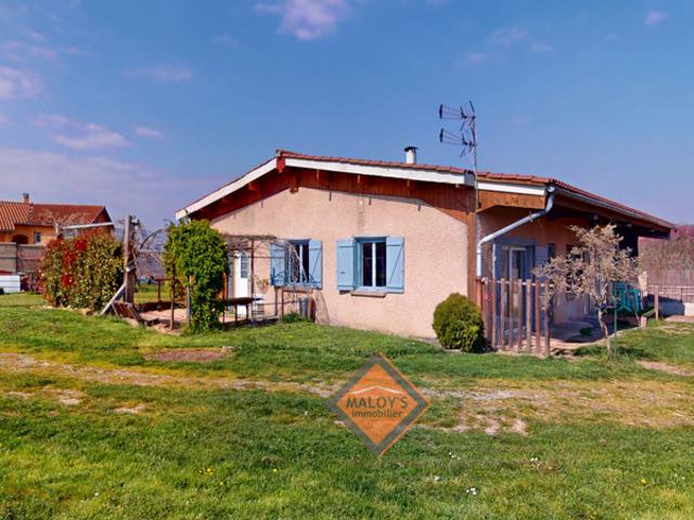 Maison familiale plain pied Charnay Vue panoramique, calme