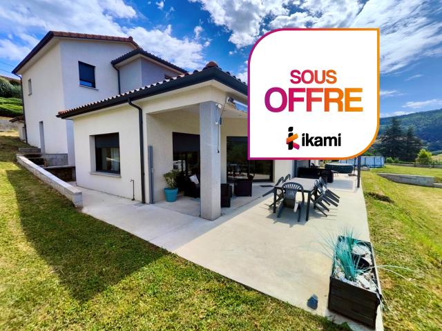 Maison familiale récente avec vue exceptionnelle 168m² Villevocance