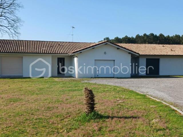 Maison familiale refaite à neuf avec deux espaces de vie distincts, piscine et grand terrain