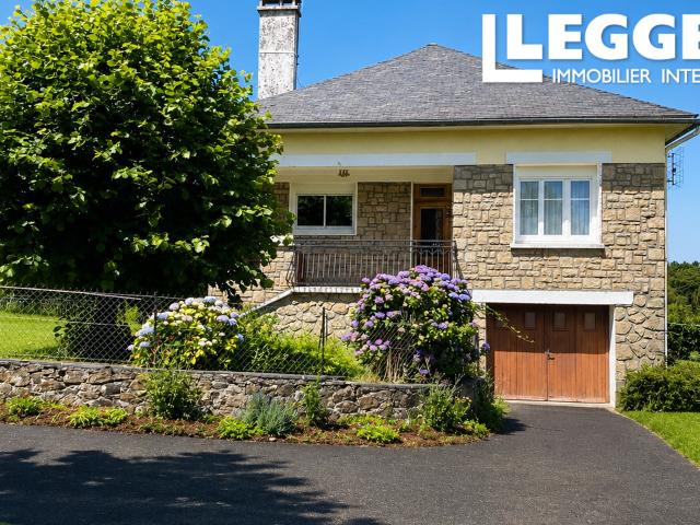 Maison familiale spacieuse de 3 chambres avec dépendance et terrain – près d’Uzerche