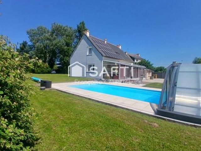 Maison familiale 160m² vie de plain pied, pisicine