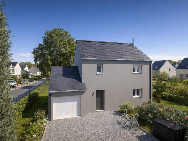 Maison familiale 101 m² avec garage et terrain de 431 m² – Plouberze, environnement calme et recherché