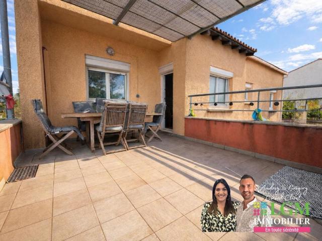 Maison familiale 2 grands appartements, grande terrasse et t. 166m² Saint Jean de Védas
