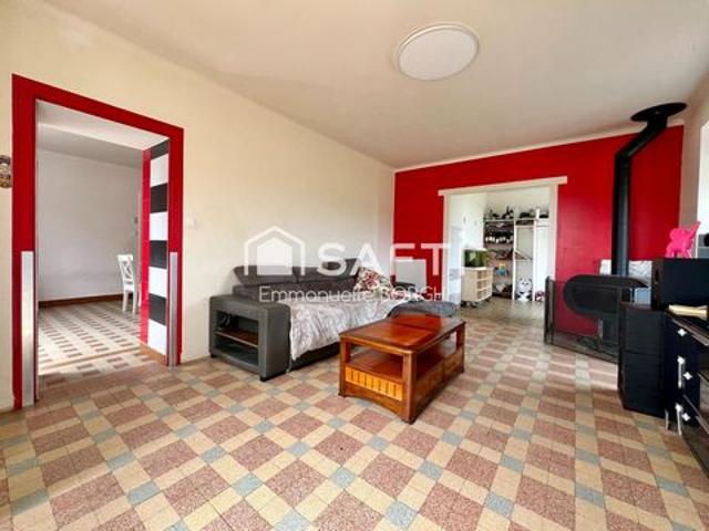 Maison familiale, 3 chambres, Jardin, carport