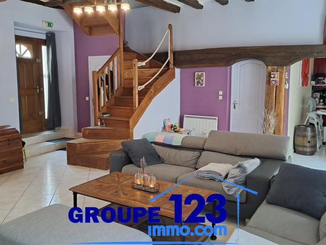 Maison familiale 4 chambres sans travaux 150m² Aillant sur Tholon