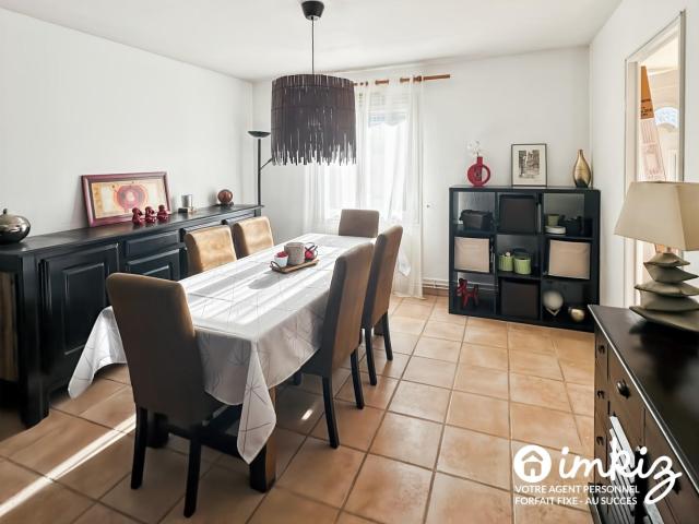Maison familiale 4 pièces avec jardin arboré