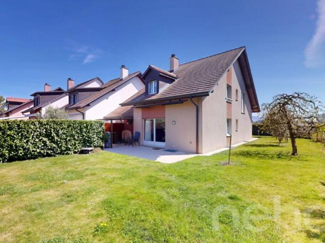 Maison familiale 5.5 pièces avec grand jardin à Gland