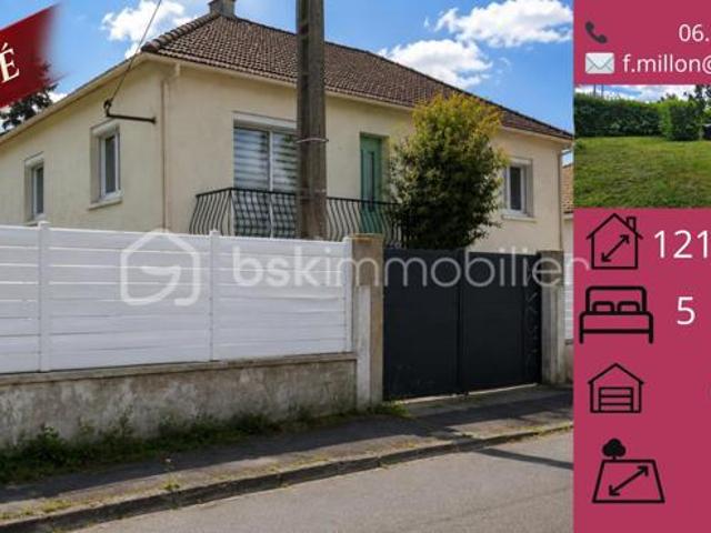 ? MAISON FAMILIALE 5 CHAMBRES – MAULÉON 79700 – BEAUX VOLUMES & POTENTIEL