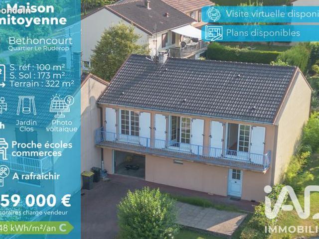 Maison familiale 5 pièces 100 m²