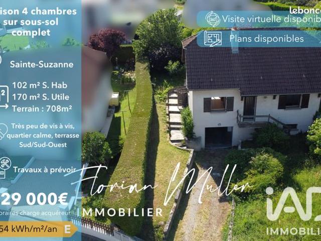 Maison familiale 5 pièces 102 m²