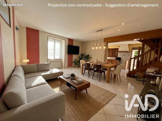 Maison familiale 5 pièces 105 m²