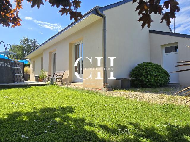 Maison de plain pied de 84 m2 15 min des plages à Lannebert