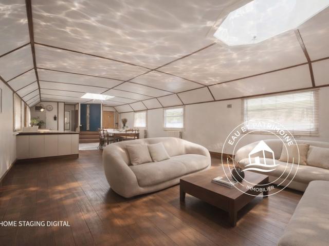 Maison flottante familiale face au Parc de Saint Cloud 200 m. 200m² Sèvres