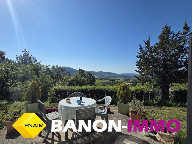 Maison indépendante avec vue imprenable à 10 min de Banon