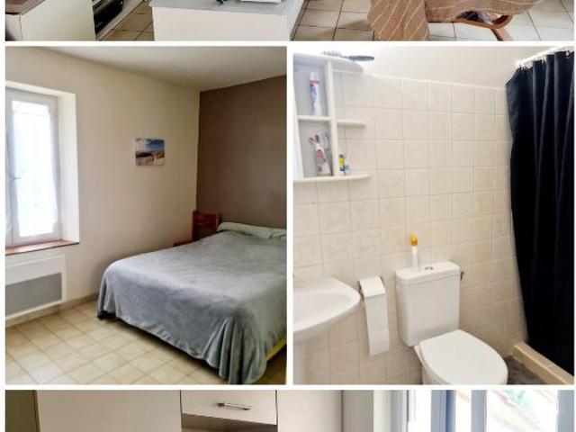 Maison indépendante studio avec dépendance à louer avec terrasse à Challans