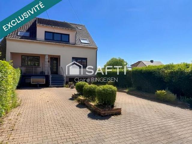 Maison individelle 157m² + chalet 71m² situés au calme au Val de Guéblange