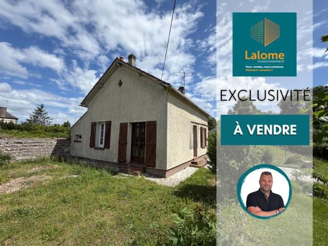 Maison individuelle avec beau terrain à 5 min d'Ezy sur Eure
