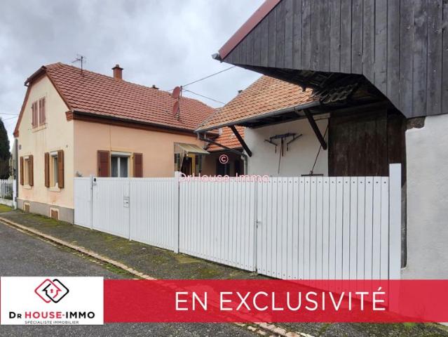Maison individuelle avec dépendance 68740 Rumersheim le Haut
