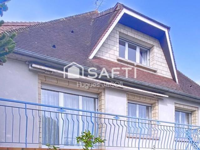 Maison individuelle avec sous sol complet, jardin bien exposé et 4 chambres