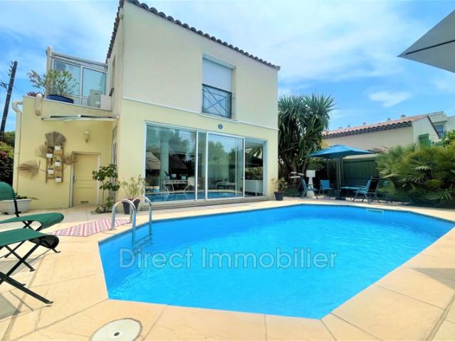 Maison individuelle avec piscine la colle badine rare à la ven