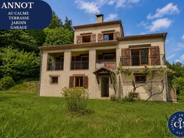 Maison individuelle avec terrain à 1H15 de Nice