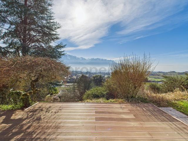 Maison individuelle à Blonay avec vue panoramique sur le Lac Léman | dreamo. Ch