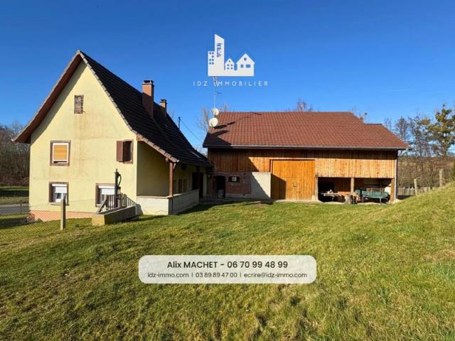 Maison individuelle à rénover de 85m2 avec grange attenante