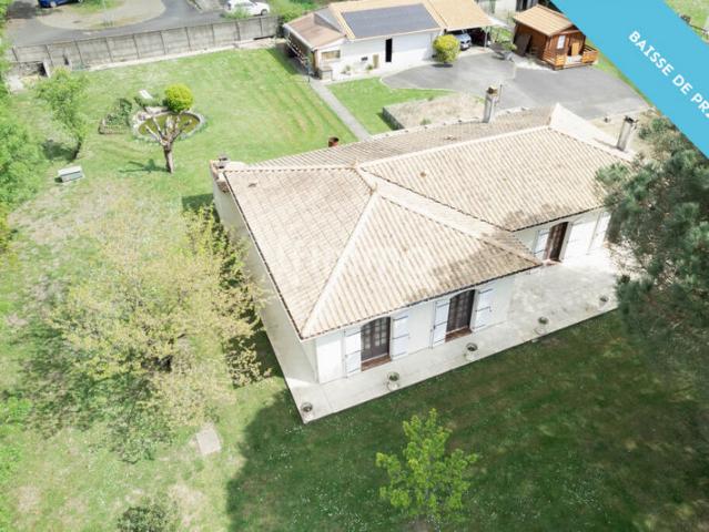 Maison individuelle de plain pied – 4 chambres – Terrain 3 452 m
