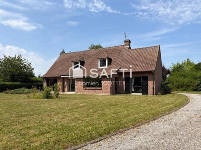 Maison individuelle de 205 m², double garage, 4 chambres