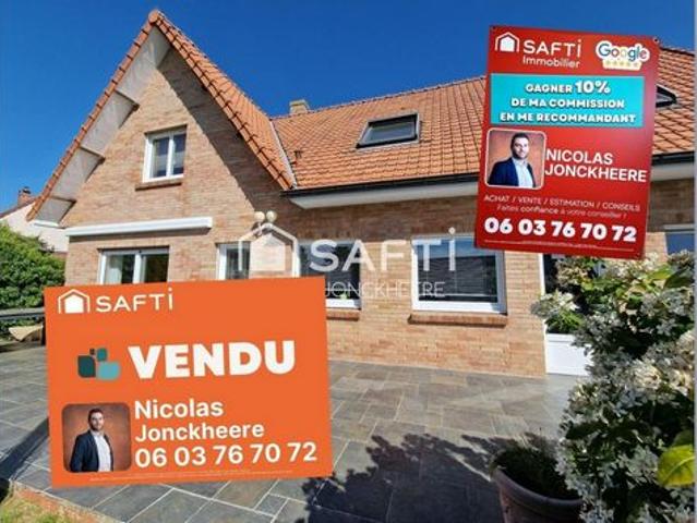 Maison individuelle en semi plain pied