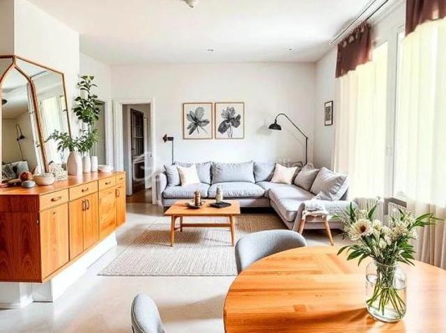 Maison individuelle plain pied – 77 m² habitables – Terrain arboré de 2 200 m²