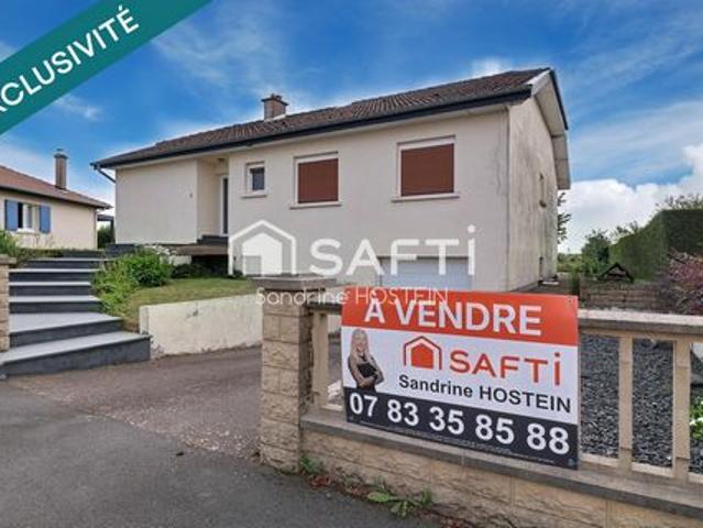 Maison Individuelle plain pied avec sous sol complet de 135m2 hab