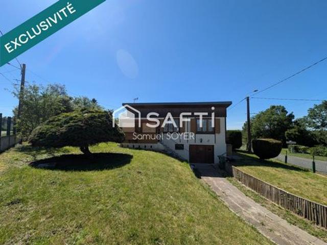 MAISON INDIVIDUELLE SUR SOUS SOL, JARDIN, GARAGE