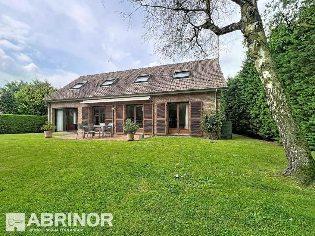 Maison individuelle semi plain pied jardin exposé plein sud double garage secteur prisé HAUT DE MONS EN BAROEUL